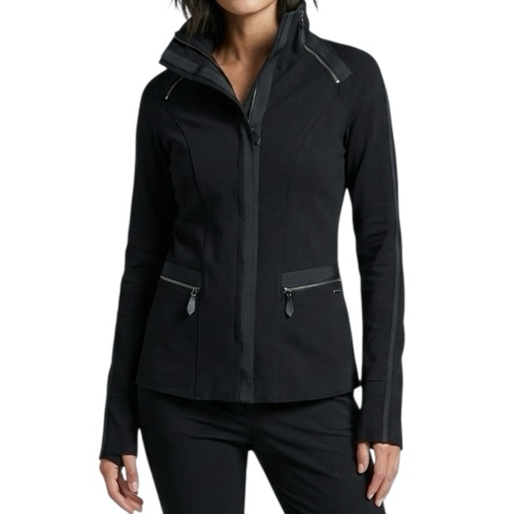 Annette Gortz Pin Zip Up Jacket Black Size EU 36 Small